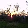 Sunset on road to Epidaurus