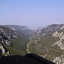 View of the valley of ?? from the tope of the monastery of Agios Dimitrios