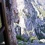 Looking down from a cell in the monastery of Ag. Dimitrios