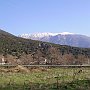 View of the mountains from the Stymphalia plateau.