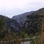 Louisios Gorge - another view taking the road down from Dimitsana