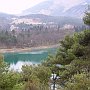 The lake of Tsivlos just off the Krathis